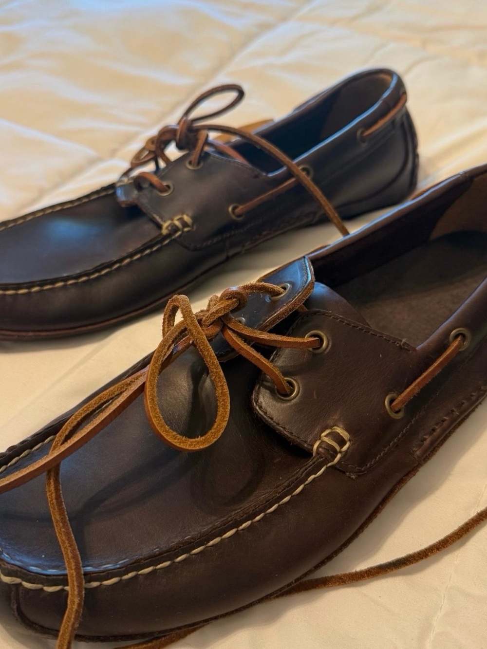EUC Polo Ralph Lauren Roderick Driver Slip On Loafer Size 12 Authentic  Brown